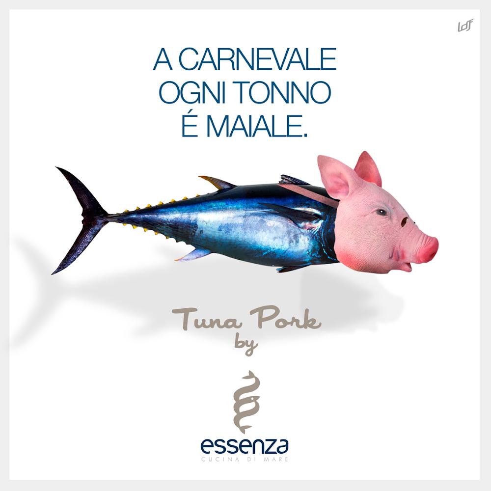 Tuna Pork, il tonno in salsa porchetta di Essenza